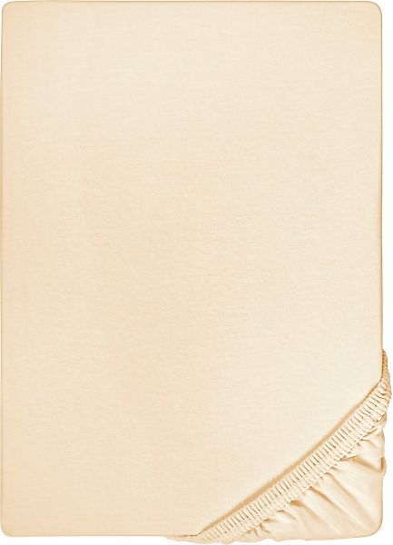 Biberna Spannbettlaken "Conny" hochwertiges Jersey-Elasthan geeignet für Wa günstig online kaufen