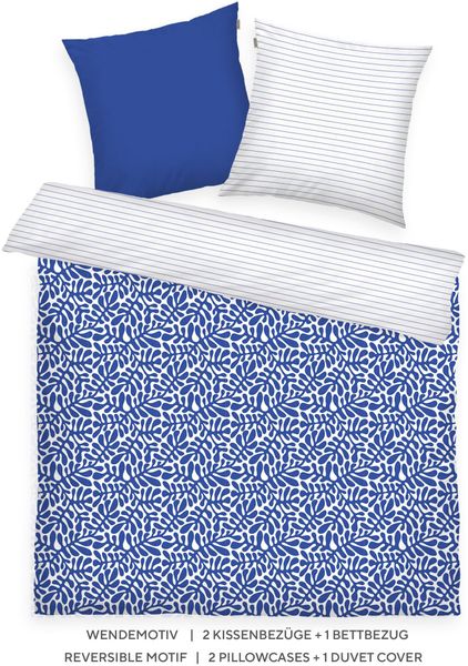 TOM TAILOR HOME Bettwäsche "ORGANIC LEAVES in Gr. 135x200cm, 155x220cm oder günstig online kaufen