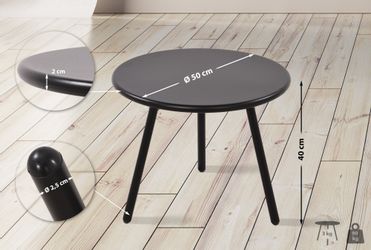 TPFLiving Couchtisch Belin (Tischplatte: Recyceltes Polypropylen, UV-bestän günstig online kaufen