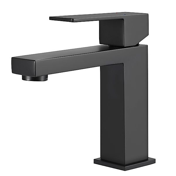 WOOHSE Waschtischarmatur Bad Schwarz, 360° Drehung günstig online kaufen