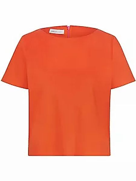 Blusen-Shirt U-Boot-Ausschnitt St. Emile orange günstig online kaufen