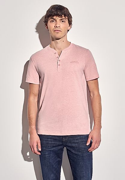 STREET ONE MEN T-Shirt, aus softem Materialmix günstig online kaufen