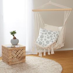 Homestyle4u Beistelltisch Hocker Holz Würfel Nachttisch günstig online kaufen