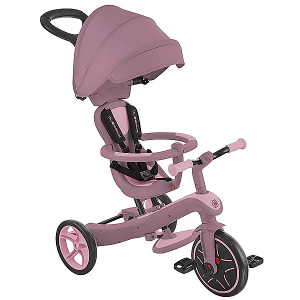Globber Explorer Trike 4in1 Kinderwagen Dreirad und Laufrad 10/8,5 Zoll TPR günstig online kaufen
