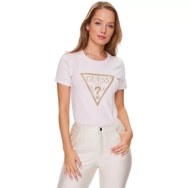 Guess  T-Shirt logo triangle günstig online kaufen
