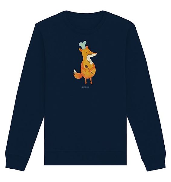 Mr. & Mrs. Panda Longpullover Fuchs Koch Größe L - French Navy - Geschenk, günstig online kaufen