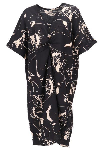 Guru-Shop Midikleid Lockeres Oversize Kaftankleid, Plus günstig online kaufen