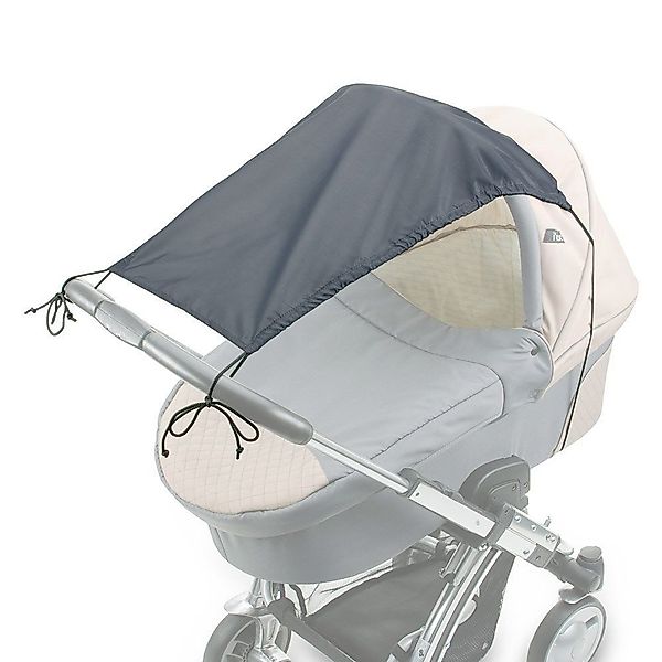 Diago Kinderwagen-Sonnenschutzhülle Anthrazit, Sonnensegel für Kinderwagen günstig online kaufen