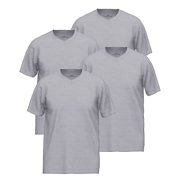 GÖTZBURG Unterziehshirt V-Neck T-Shirt (4-St) ohne günstig online kaufen