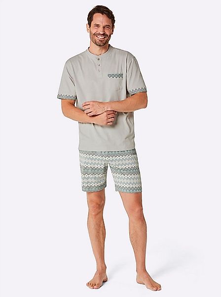 Witt Schlafanzug Shorty Langarm günstig online kaufen