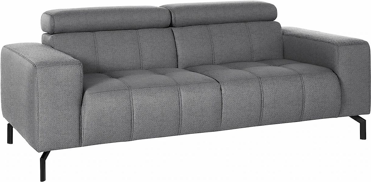 DOMO collection 2-Sitzer "Cunelli zeitlos und elegant, moderne Sitznähte al günstig online kaufen