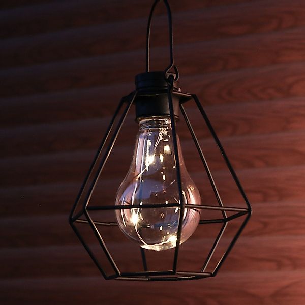 MARELIDA Hängeleuchte LED Solar Hängeleuchte eckig günstig online kaufen