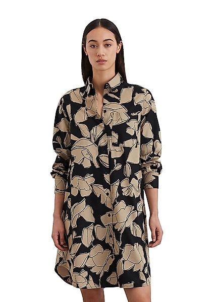 Marc OPolo Hemdblusenkleid, hat einen bezaubernden, femininen Allover-Druck günstig online kaufen