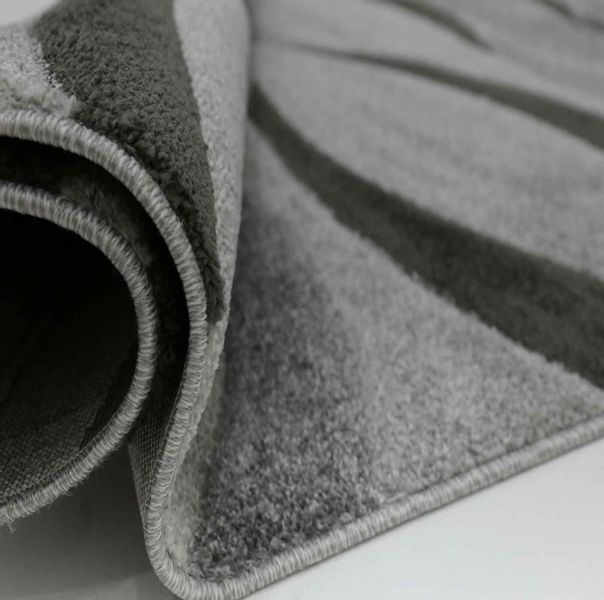 Vimoda Teppich Wohnzimmer hochwertiger Modern Wellenmuster, günstig online kaufen