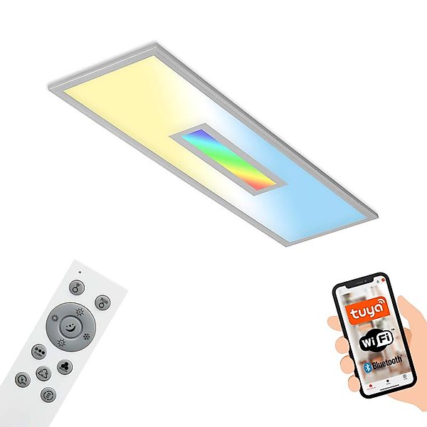 LED-Deckenlampe Centro S CCT RGB Tuya 100x25cm günstig online kaufen