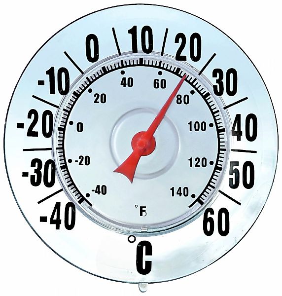 Maximex Fensterthermometer mit Saugnapf, für den Außenbereich günstig online kaufen
