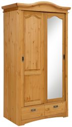 Home affaire Schiebetürenschrank "Konrad" B/H/T ca. 111/207/64 cm, Breite 1 günstig online kaufen