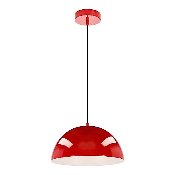 LED Universum Pendelleuchte "Jada" rot, 40W, günstig online kaufen