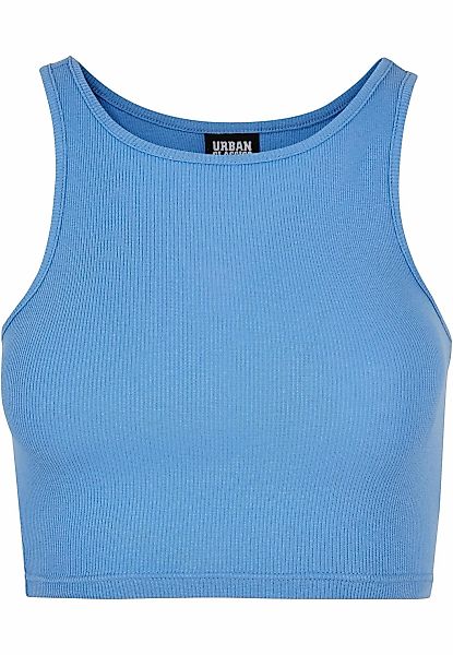 URBAN CLASSICS Muskelshirt "Urban Classics Damen Ladies Cropped Rib Top" 1 günstig online kaufen