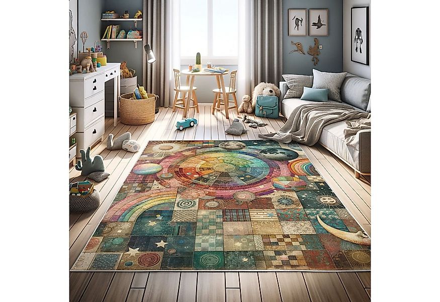 Abakuhaus Teppich Dekorativer Teppich für Wohnzimmer und Schlafzimmer, rech günstig online kaufen