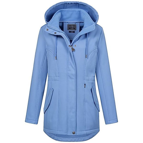 SUBLEVEL Softshelljacke Damen Jacke Übergangs Frühling Herbst Outdoor Regen günstig online kaufen