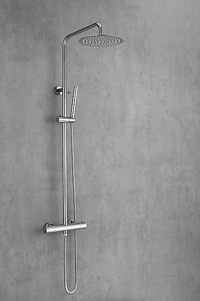 welltime Duschsystem »Sanddorn«, (Set), Überkopfbrause, Regendusche Wellnes günstig online kaufen