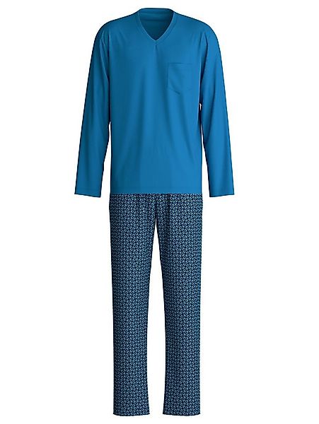CALIDA Schlafanzug Relax Imprint 2 (2 tlg) atmungsaktiv, Cotton, leicht, we günstig online kaufen
