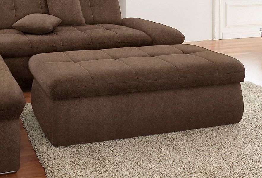 DOMO collection Hocker NMoric, mit Stauraumfach, auch in Cord günstig online kaufen