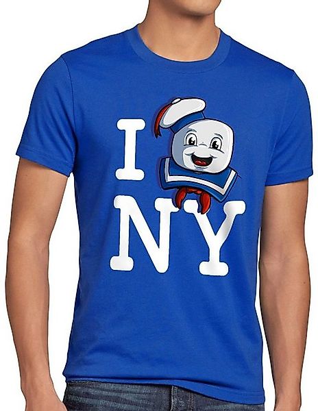 style3 T-Shirt Love Marshmallow new yorkt geisterjäger gespenst slimer ghos günstig online kaufen