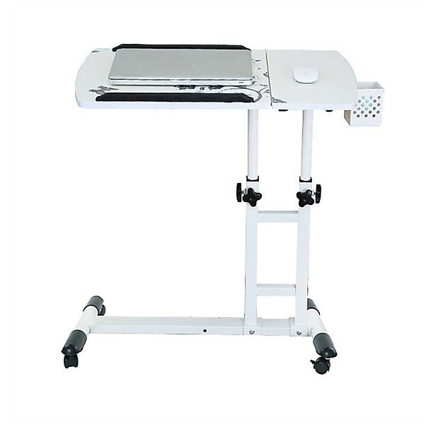 GarveeMore Schreibtisch Höhenverstellbarer Laptoptisch mit Rollen & neigbar günstig online kaufen