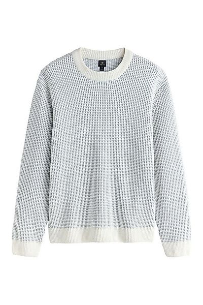 Next Rundhalspullover Regular Fit Rundhalspullover aus Chenille (1-tlg) günstig online kaufen