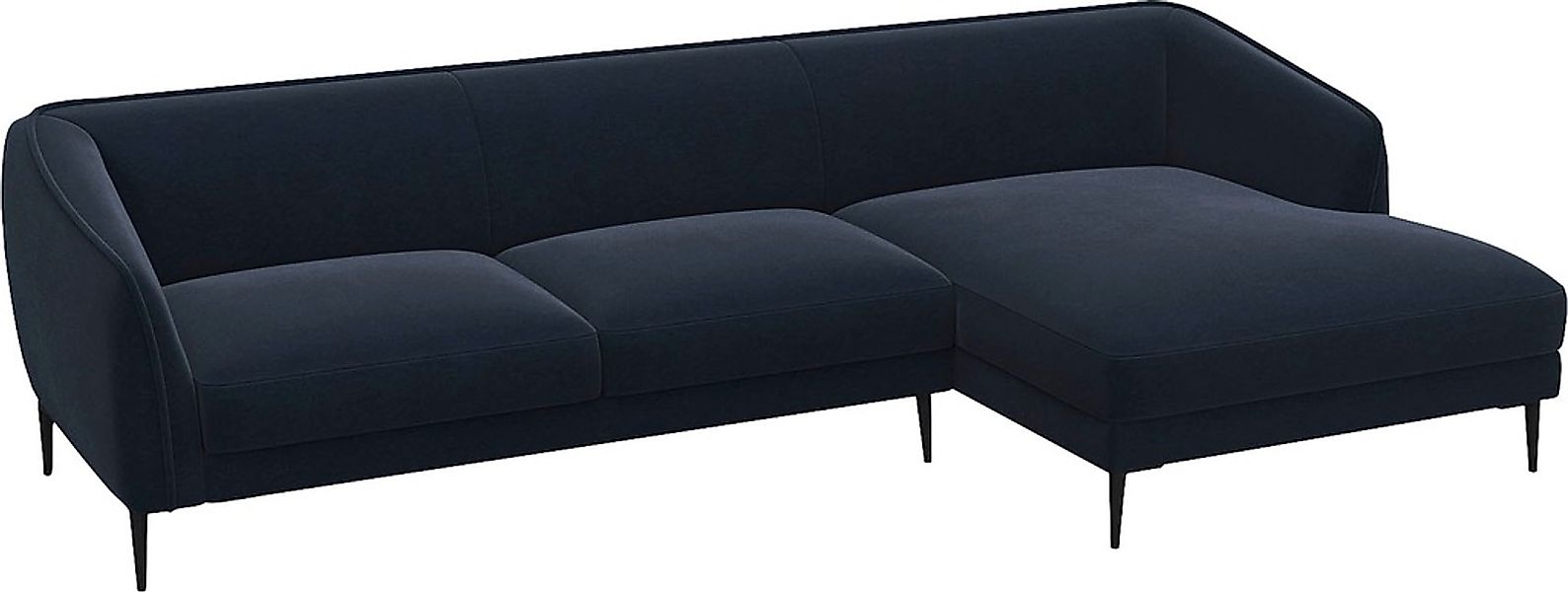 FLEXLUX Ecksofa "Belle Designsofa, L-Form, B/T 288/149 cm", Skandinavisches günstig online kaufen