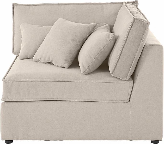 OTTO home Sofa-Eckelement "Florid" Teil eines Modulsofas, fester Sitzkomfor günstig online kaufen