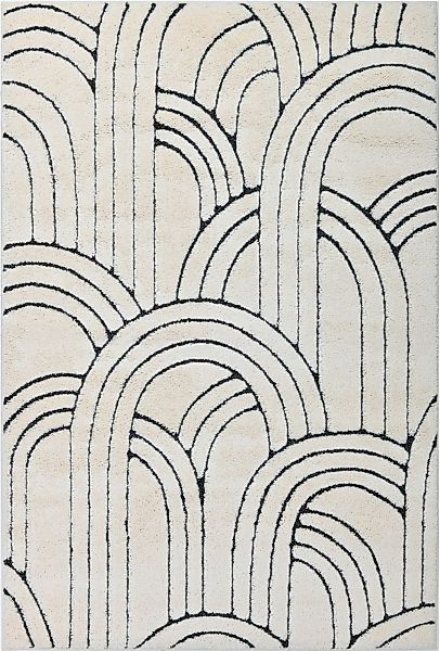 my home Teppich »Cadie«, rechteckig, 20 mm Höhe, modernes Design, weicher F günstig online kaufen