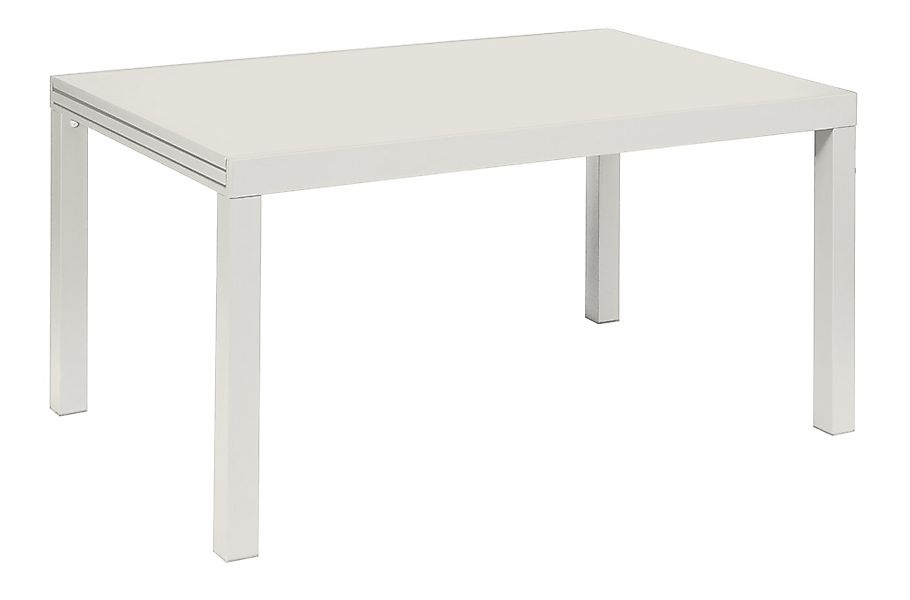 Ausziehbarer Tisch Sofy 140/280x90x75 cm perlweiß günstig online kaufen