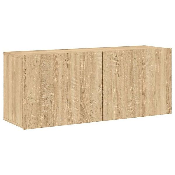 vidaXL TV-Schrank TV-Wandschrank Sonoma-Eiche 100x30x41 cm günstig online kaufen