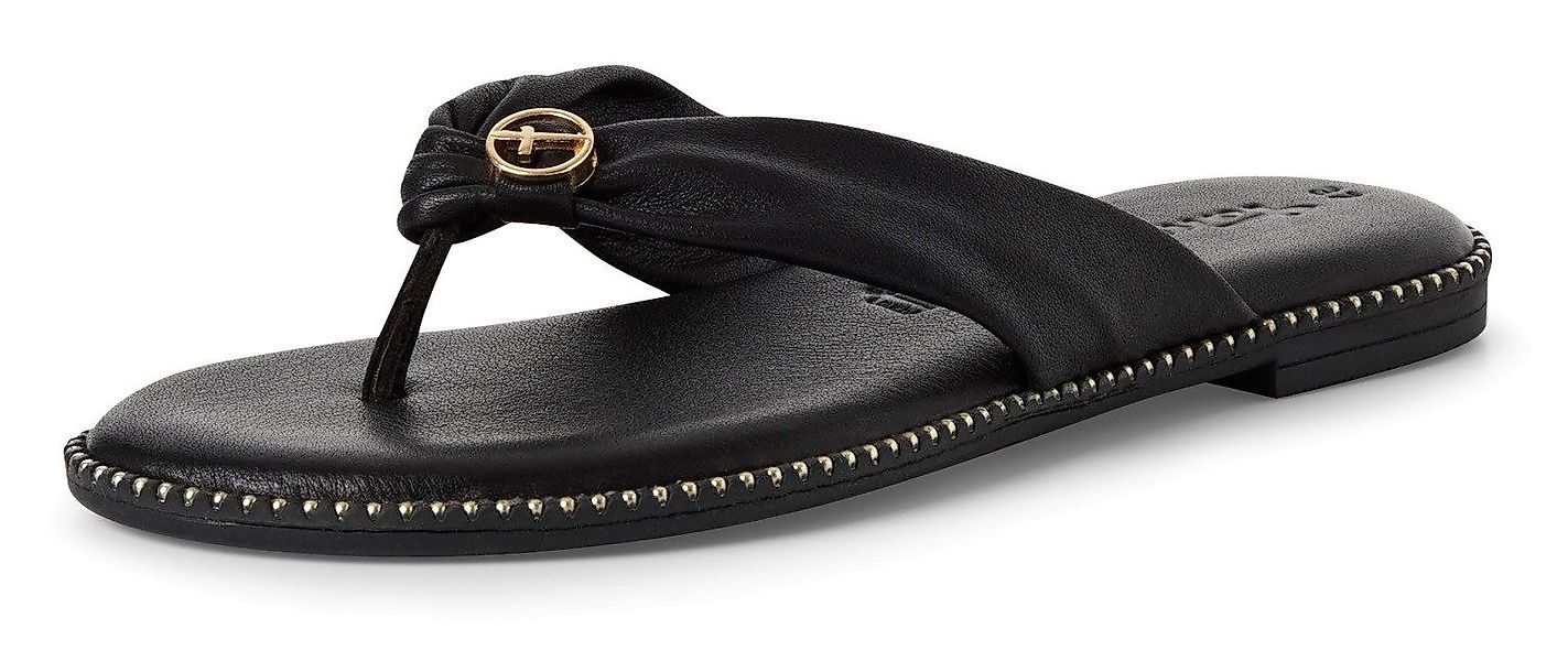 Tamaris Dianette, Zehentrenner, Sommerschuh mit glänzenden günstig online kaufen