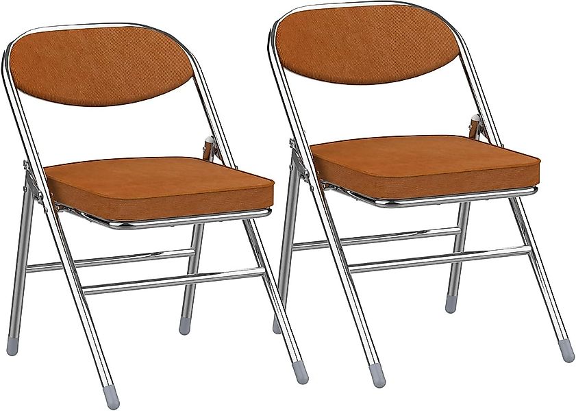 JEOBEST Klappstuhl Essstühle Klappstühle, Faltstuhl Besucherstuhl, günstig online kaufen