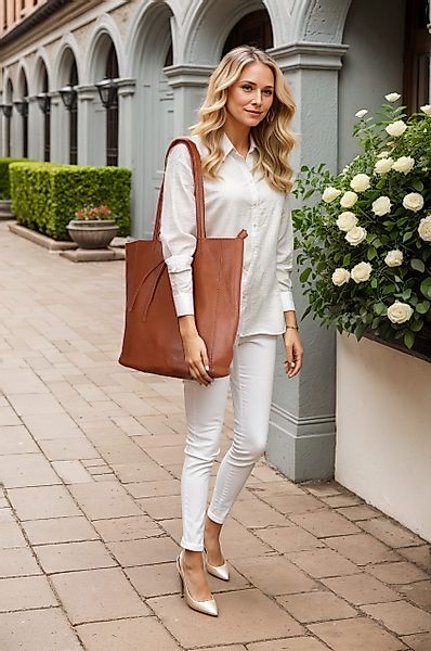 MIRROSI Shopper Damen Große Umhängetasche aus günstig online kaufen
