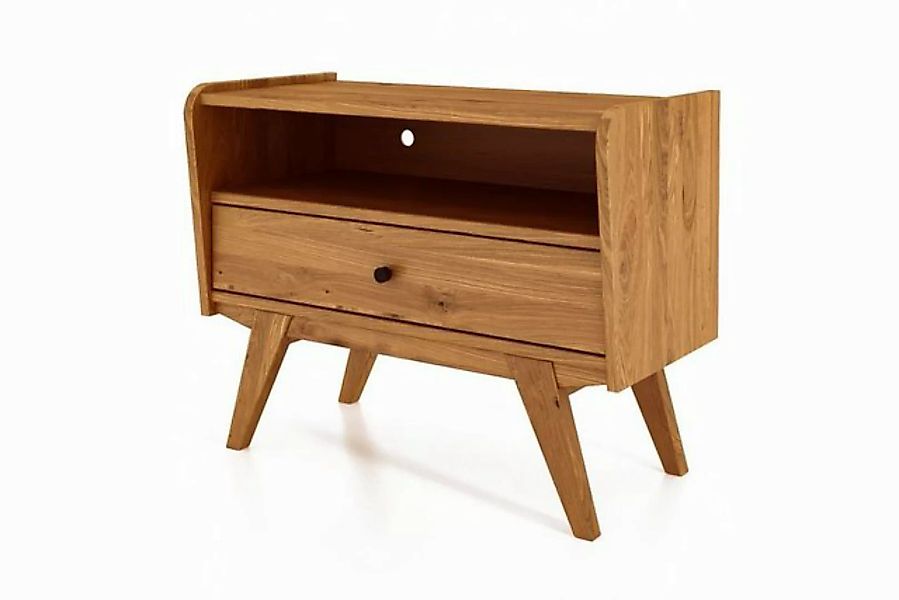 byoak TV-Schrank RETRO aus Massivholz, Naturgeölt günstig online kaufen