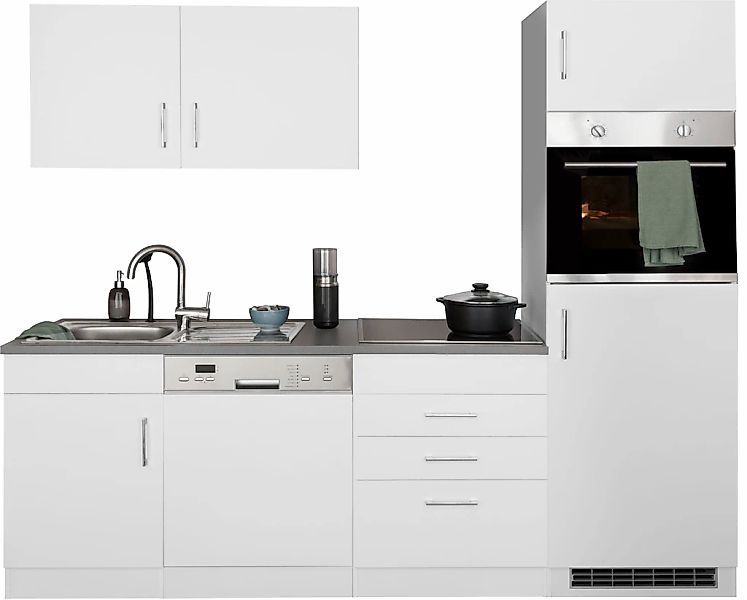 HELD MÖBEL Küchenzeile "Paris", ohne E-Geräte, Breite 230 cm günstig online kaufen