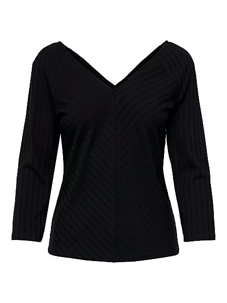 ONLY V-Shirt "ONLINGA L/S V-NECK TOP CC JRS" günstig online kaufen