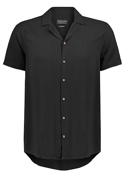 Eight2Nine Kurzarmhemd Kurzärmliges Hemd mit Knopfleiste und Kragen Shortsl günstig online kaufen