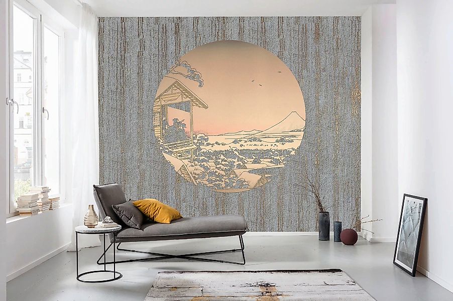 Komar Fototapete Vlies Land of Gold  300 x 280 cm günstig online kaufen