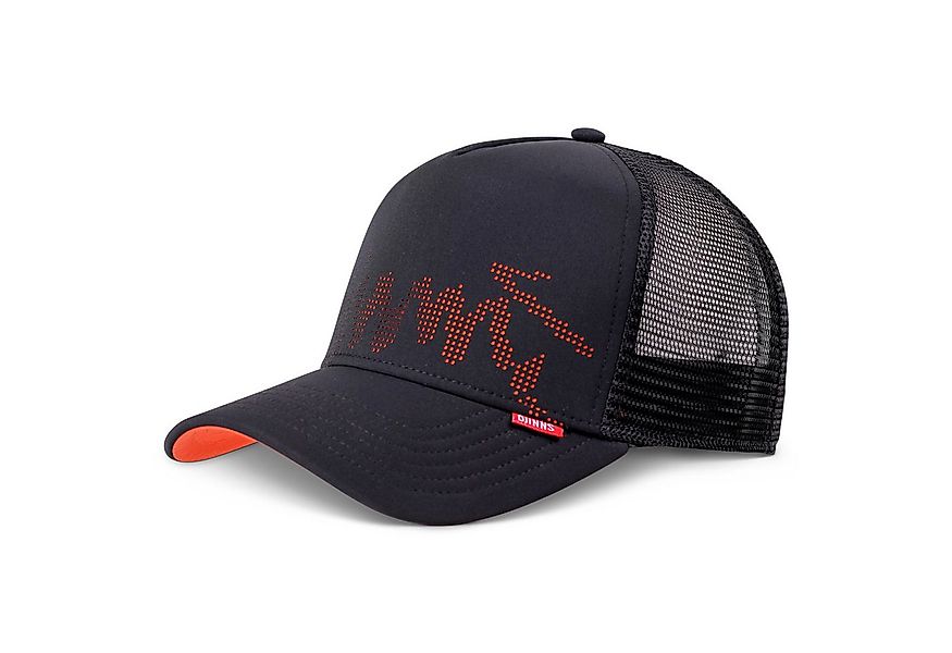 Djinns Trucker Cap Djinns HFT Cap Burned Spots black/orange (Basecap, Basec günstig online kaufen