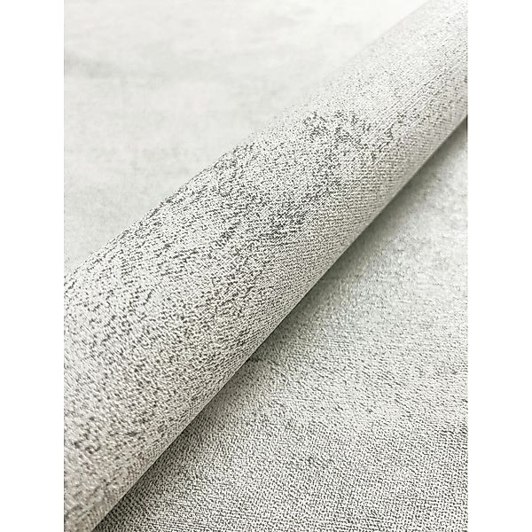 Newroom Vliestapete Mislav Light Grey Unifarbe Modern FSC® günstig online kaufen