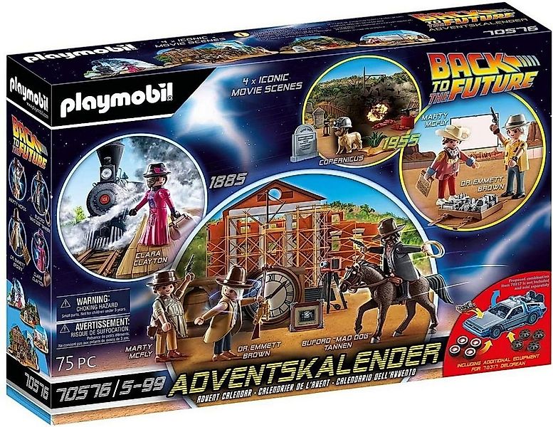 Playmobil® Spielzeug-Adventskalender Adventskalender (Back to the Future, 1 günstig online kaufen