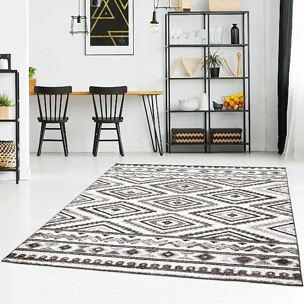 Carpet City Teppich "Moda 1129" rechteckig 11 mm Höhe Kurzflor, Wohnzimmer günstig online kaufen