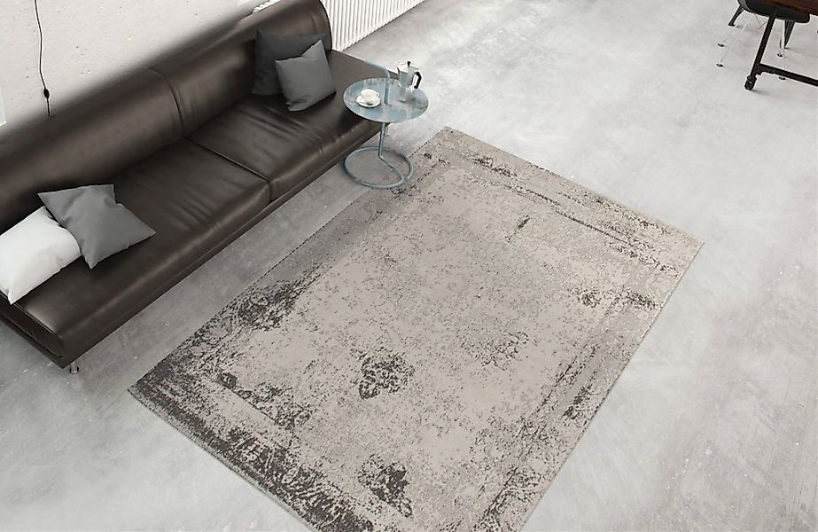 my home Teppich "Bosco" rechteckig 10 mm Höhe Vintage Design, Wohnzimmer günstig online kaufen