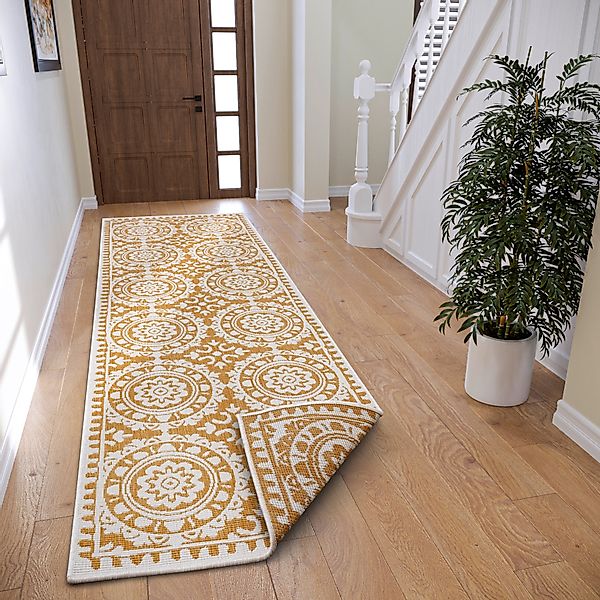NORTHRUGS Läufer »Jardin«, rechteckig, 5 mm Höhe, Wendeteppich, In-& Outdoo günstig online kaufen
